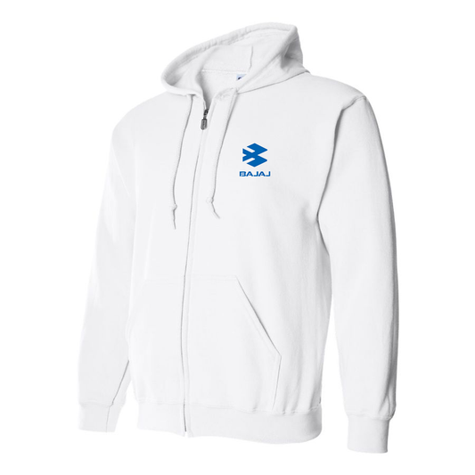 Men's Bajaj Logo Zipper Hoodie