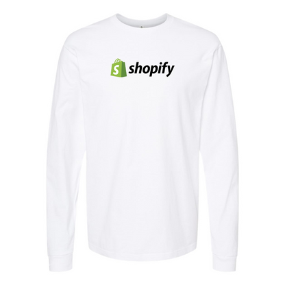 Youth Shopify Logo Long sleeves