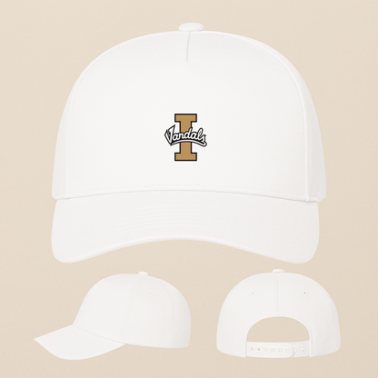 Idaho Vandals Logo Five Panel Twill Snapback Cap