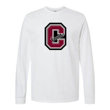 Men's  Colgate Raiders  Gildan Heavy Cotton Long Sleeve T-Shirt