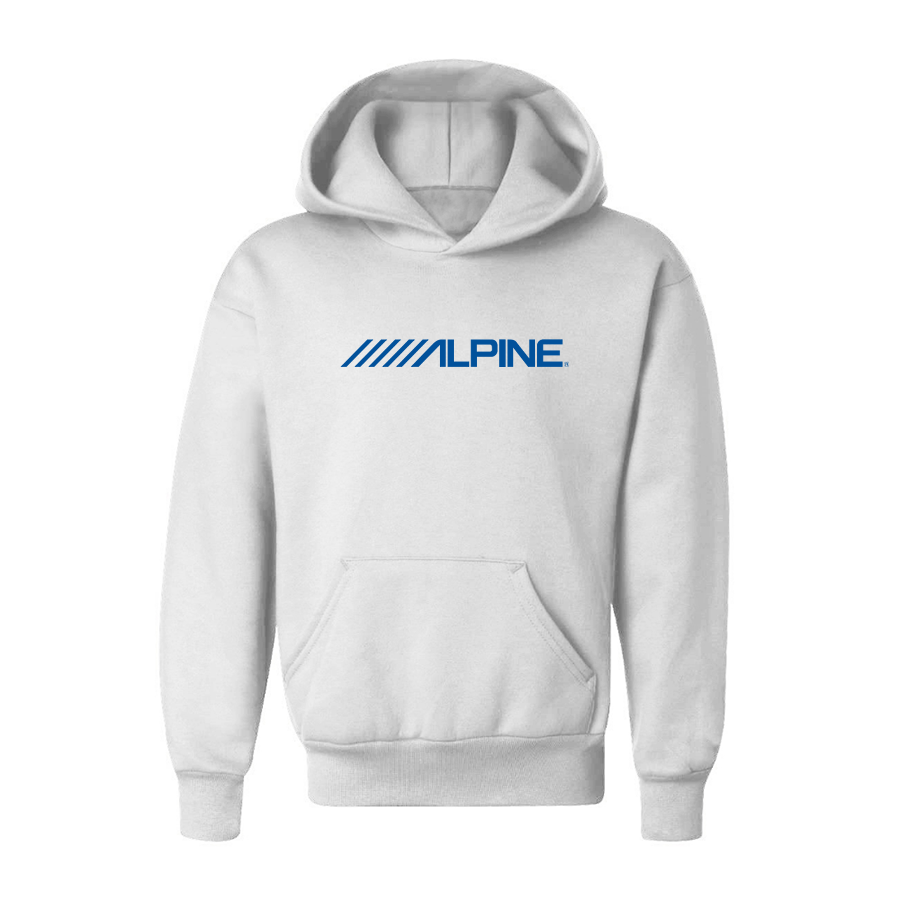 Youth Alpine Logo  Pullover Hoodie