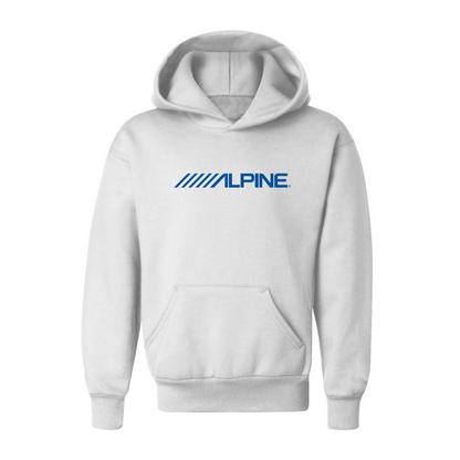 Youth Alpine Logo  Pullover Hoodie
