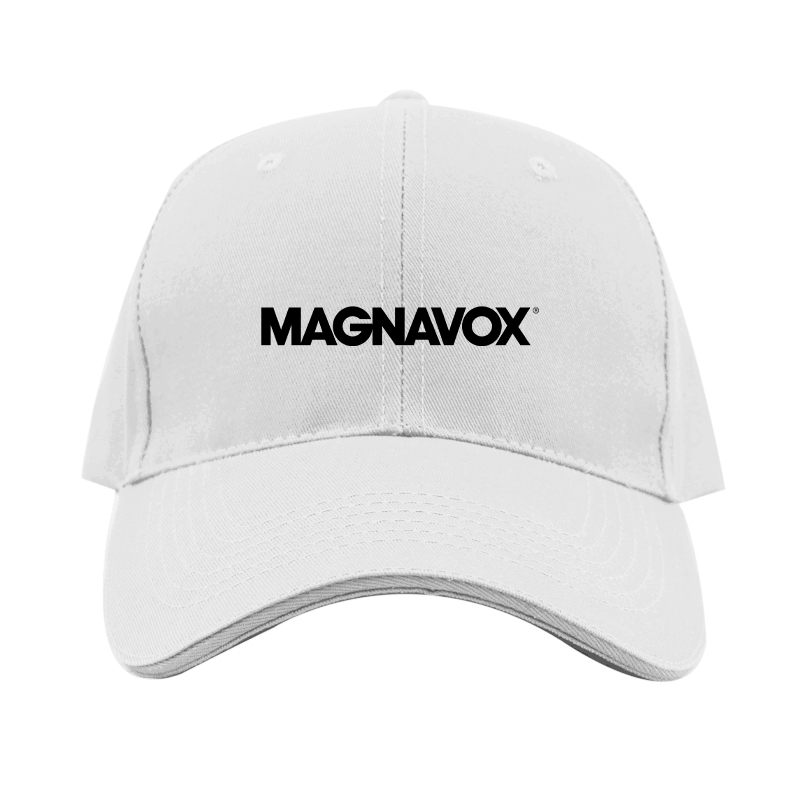 Magnavox Logo  Dad Baseball Cap Hat