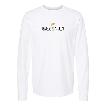 Men's Rémy Martin Logo Cotton Long Sleeve T-Shirt