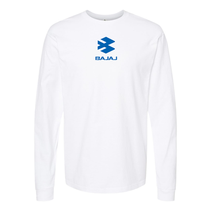 Youth Bajaj Logo Cotton Long Sleeve T-Shirt