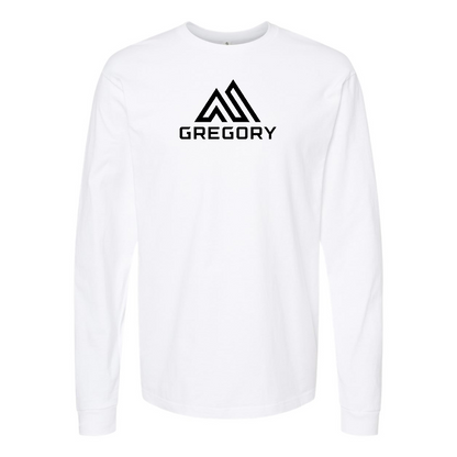 Men's Gregory Logo Cotton Long Sleeve T-Shirt