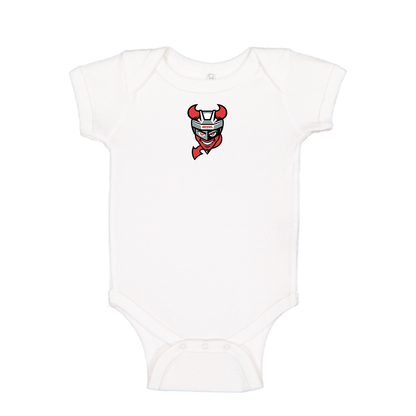 Binghamton Devils Logo Baby Romper Onesie