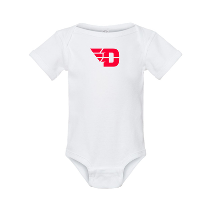 Dayton Flyers  Rabbit Skins Infant Baby Rib Bodysuit