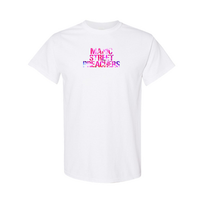 Men's Manic Street Preachers Logo Cotton T-Shirt