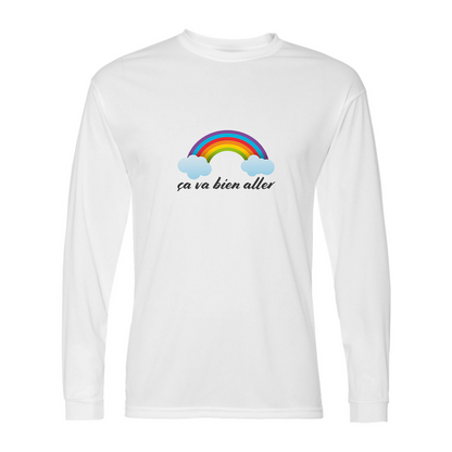 Men's Ça va bien aller Performance Long Sleeve T-Shirt