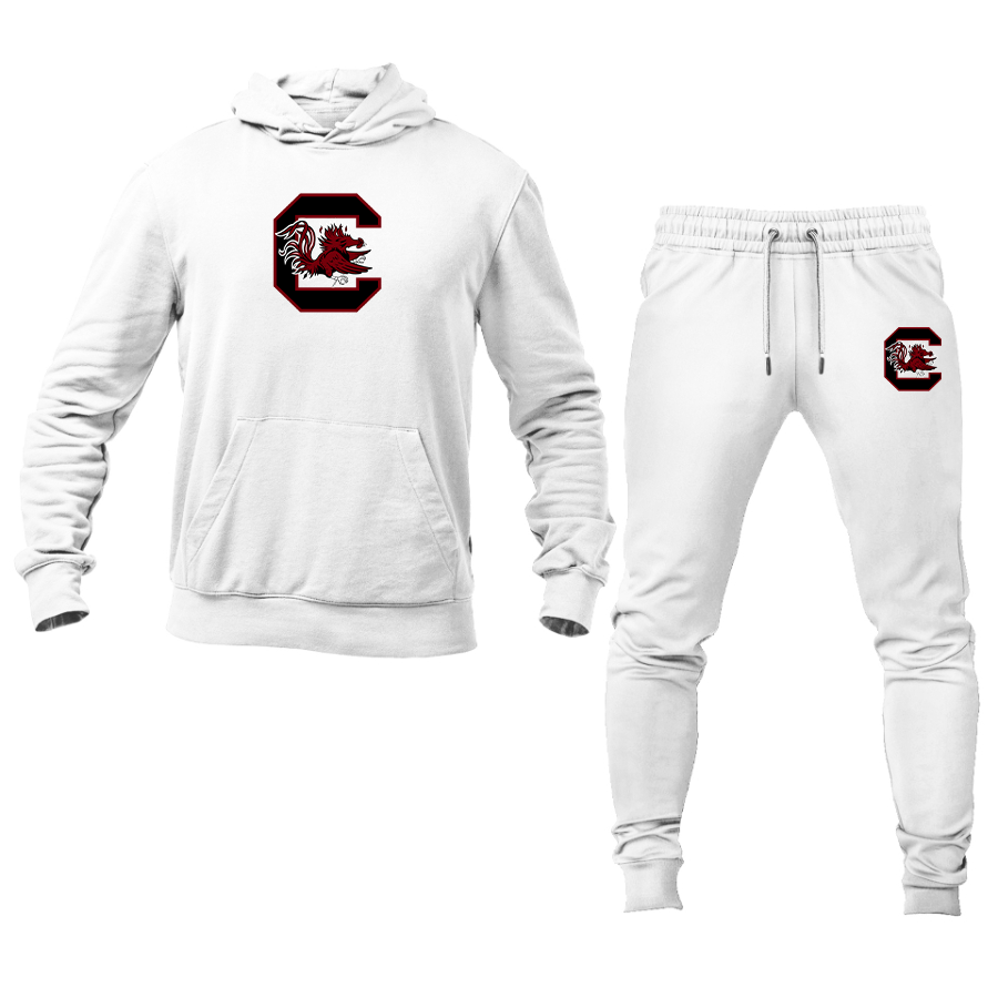 Men's South Carolina Gamecocks Logo Hoodie Joggers Set