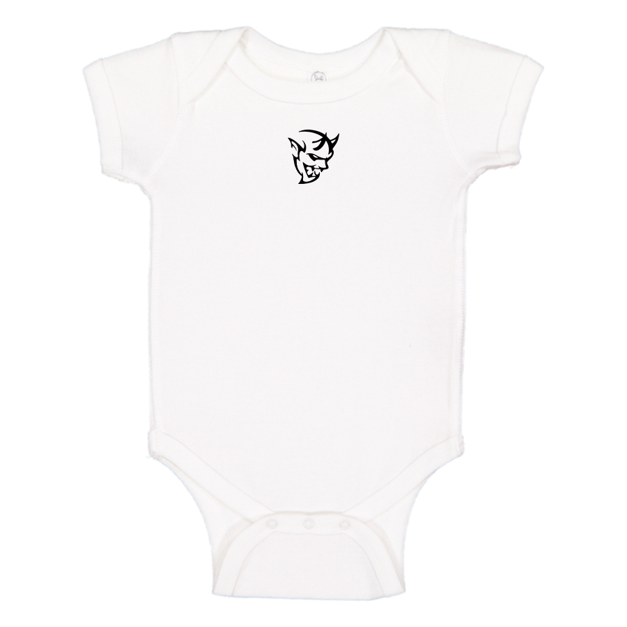 Dodge Demon Logo Baby Onesie Romper