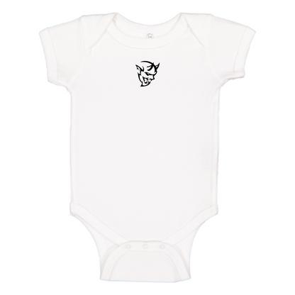 Dodge Demon Logo Baby Onesie Romper