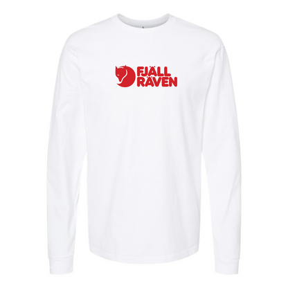 Youth Fjallraven Logo Cotton Long Sleeve T-Shirt