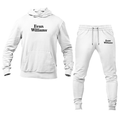 Men's Evan Williams Logo Hoodie Joggers Set