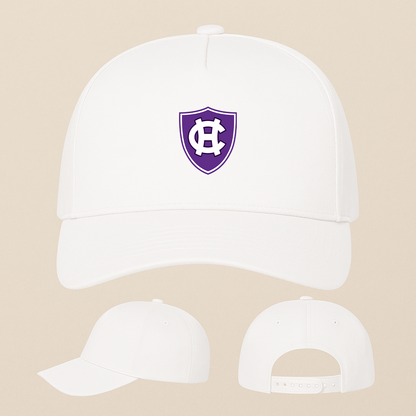 Holy Cross Crusaders Logo Five Panel Twill Snapback Cap