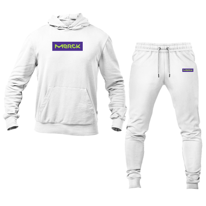 Men's Merck KGaA Logo Hoodie Joggers Set