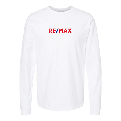Men's ReMax Logo Cotton Long Sleeve T-Shirt