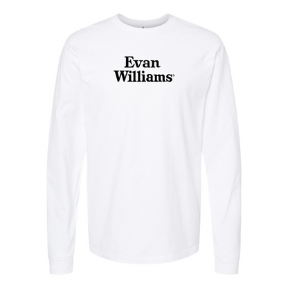 Youth Evan Williams Logo Cotton Long Sleeve T-Shirt