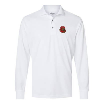 Men's Cornell Big Red Paragon Prescott Long Sleeve Polo