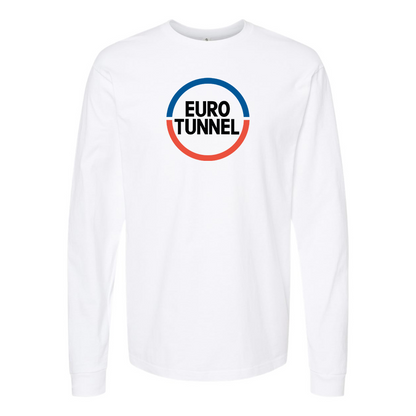 Men's   Eurotunnel   Logo Cotton Long Sleeve T-Shirt