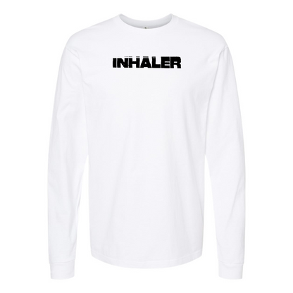 Men's Inhaler  Logo  Cotton Long Sleeve T-Shirt