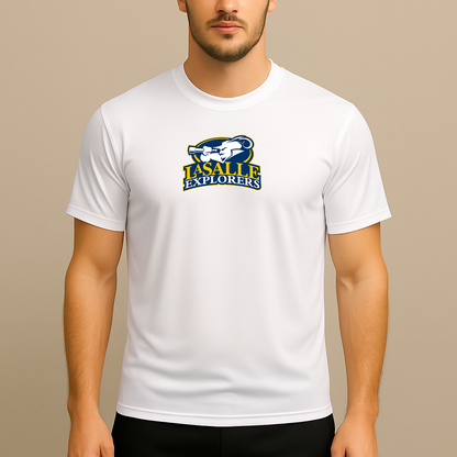 Men's La Salle Explorers Logo Polyester T-Shirt