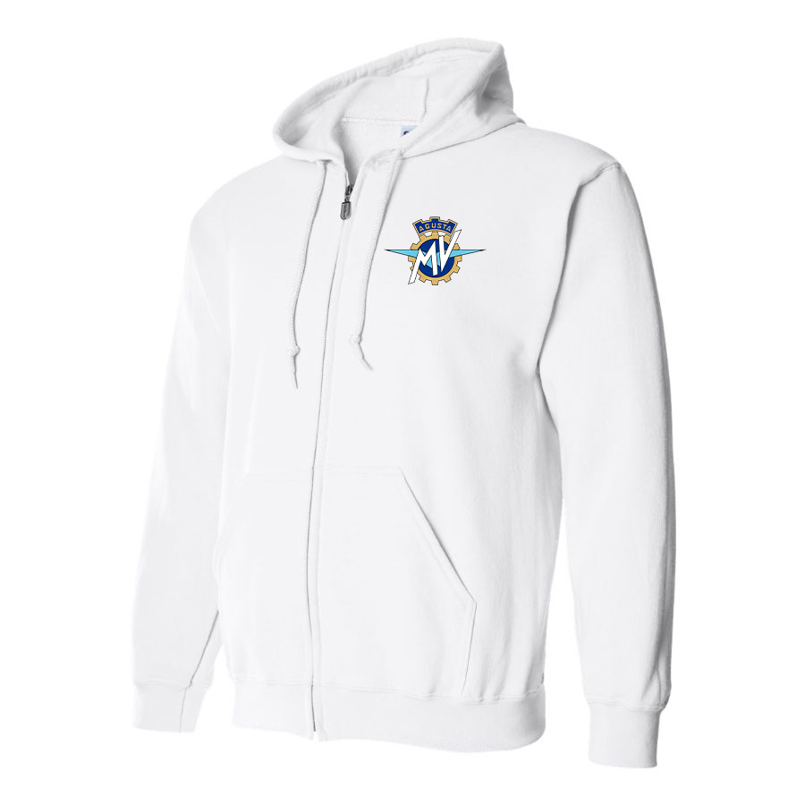 Men's MV Agusta Logo Zipper Hoodie
