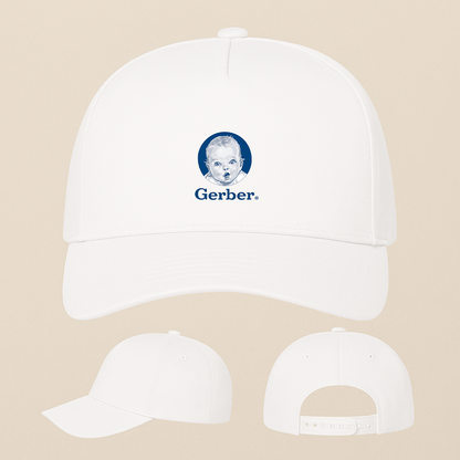 George Gerber Life Insurance Logo Five Panel Twill Snapback Cap