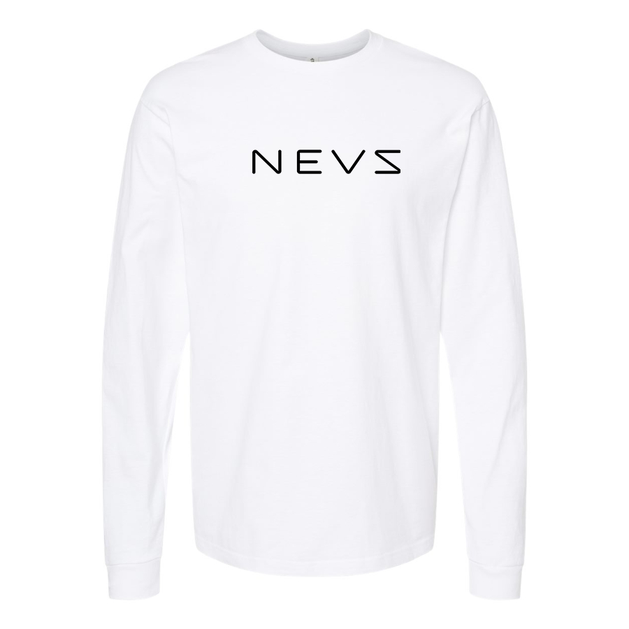 Youth NEVS Logo Cotton Long Sleeve T-Shirt