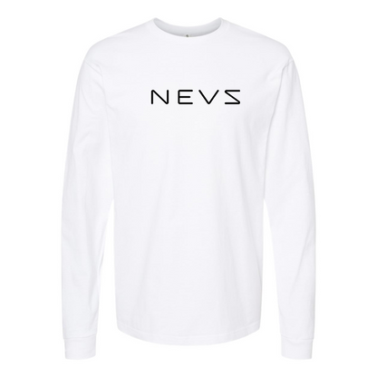 Youth NEVS Logo Cotton Long Sleeve T-Shirt