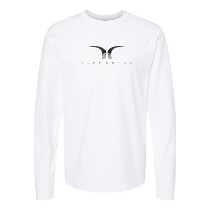 Youth Elemental Logo Cotton Long Sleeve T-Shirt