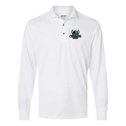 Men's  Cleveland State Vikings    Paragon Prescott Long Sleeve Polo