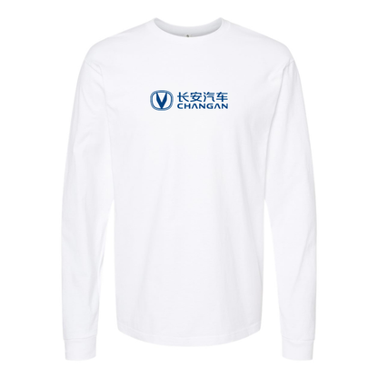 Men's Changan Logo Long Sleeve T-Shirt