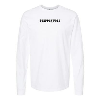 Men's   Steppenwolf Logo Cotton Long Sleeve T-Shirt