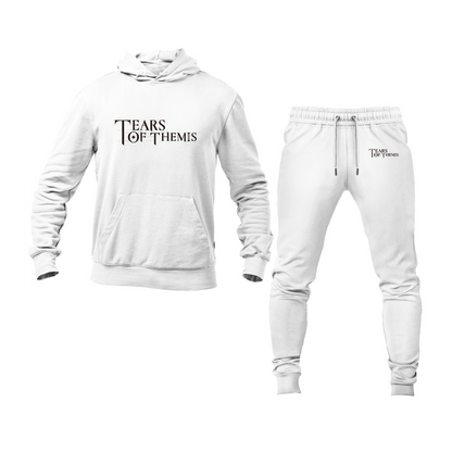 Men's Tear Of Themis Logo Hoodie Joggers Set