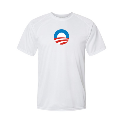 Men's Obama Logo Polyester T-Shirt