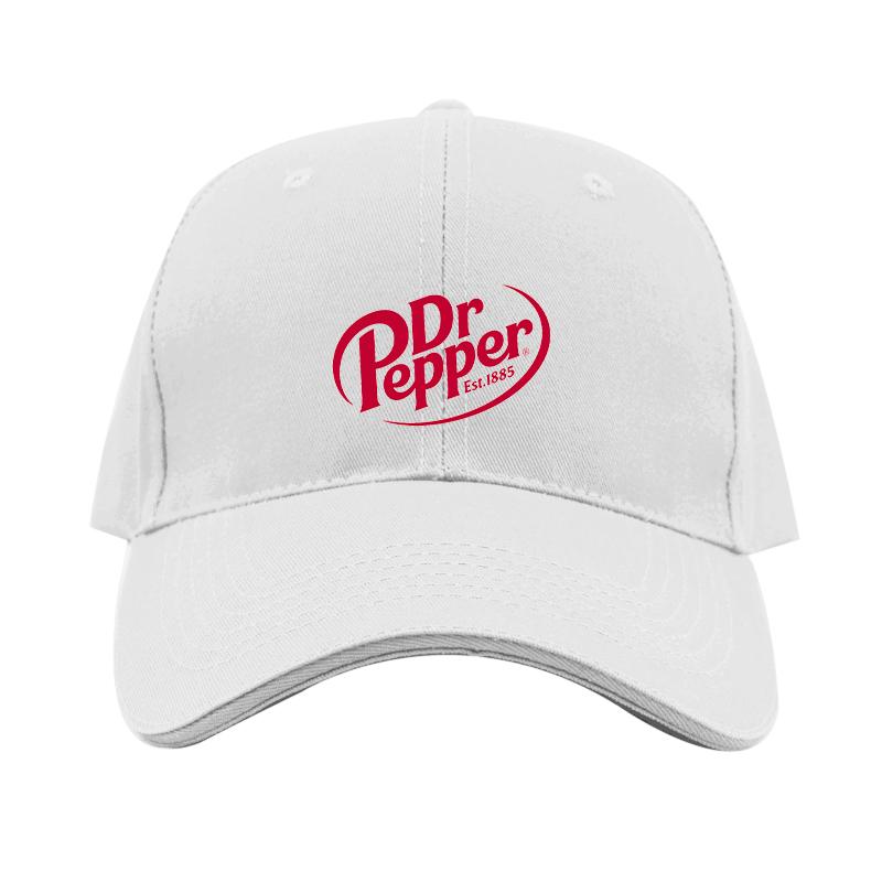 Dr Pepper Logo  Dad Baseball Cap Hat