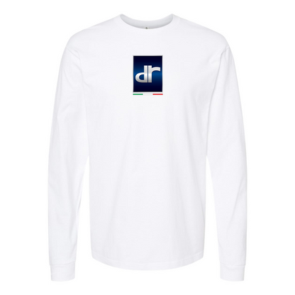 Men's DR Automobiles Logo Cotton Long Sleeve T-Shirt