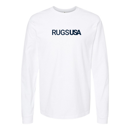 Men's RugsUSA Logo Cotton Long Sleeve T-Shirt
