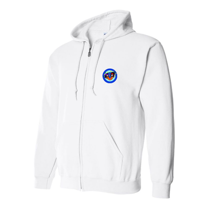 Men's The Black Crowes Logo Zipper Hoodie