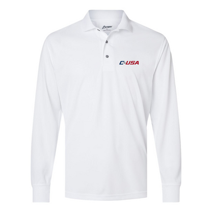 Men's  Conference USAl Paragon Prescott Long Sleeve Polo