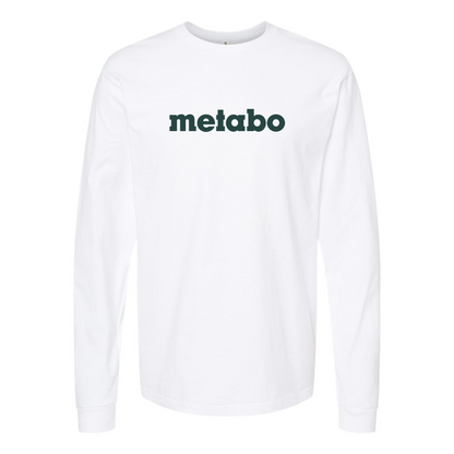Men's Metabo Logo Cotton Long Sleeve T-Shirt