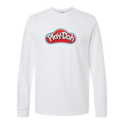 Men's Play Doh Gildan Heavy Cotton Long Sleeve T-Shirt