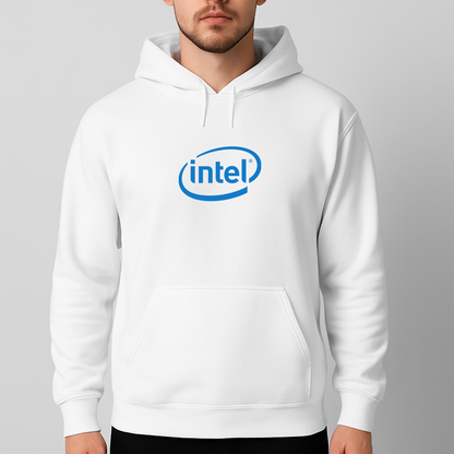 Men's Intel Logo Pullover Hoodie