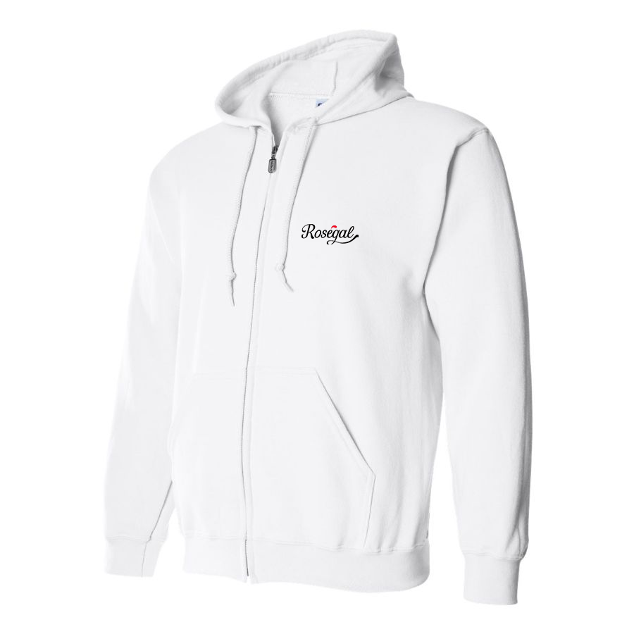 Men's Rosegal Logo Zipper Hoodie