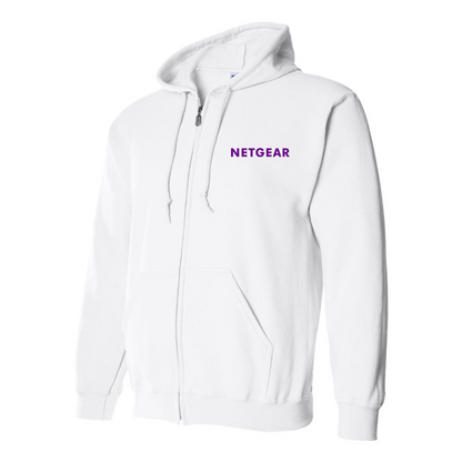 Men's Netgear Logo Zipper Hoodie