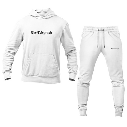 Men's The Telegraph Logo Hoodie Joggers Set
