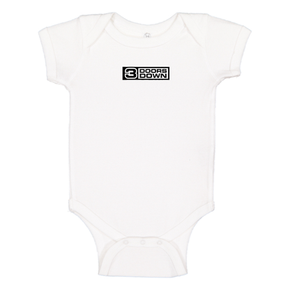 3 Doors Down Logo Baby Onesie Romper