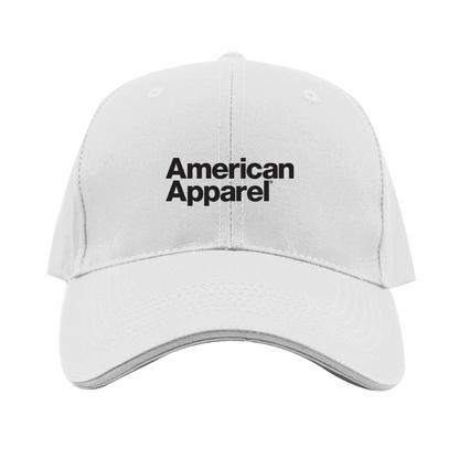 American Apparel  Logo  Dad Baseball Cap Hat